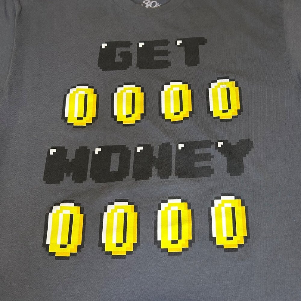 Men's Walnut & 39th Gray "Get Honey" Medium Short Sleeve T-shirt - Picture 3 of 9